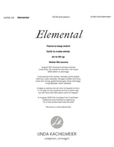 Elemental SATB choral sheet music cover